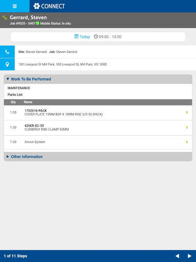 simPRO Connect screenshot 7