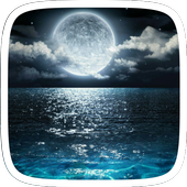 Blue Moonlight Sky Theme icon