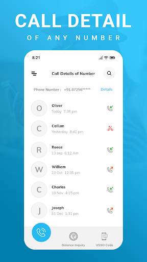 How to Get Call Details : Call History screenshot 4