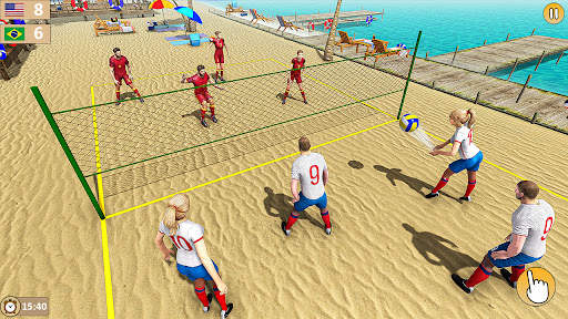 Volleyball 3D Champions Games screenshot 4