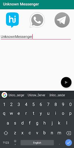 Unknown Messenger (No ads) screenshot 3