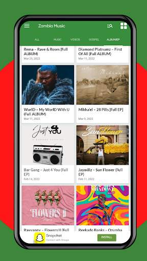 ZAMBIAN MUSIC screenshot 1