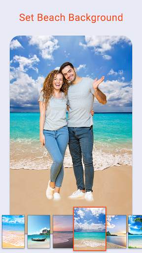 Beach Photo Background Editor screenshot 3