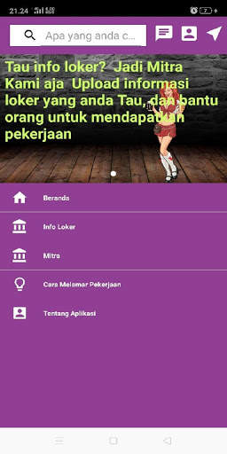 Loker Kaltara screenshot 2