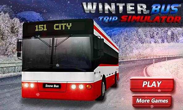Winter Bus Trip Simulator screenshot 2