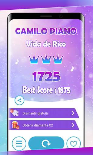 Camilo Piano Music Tiles screenshot 5