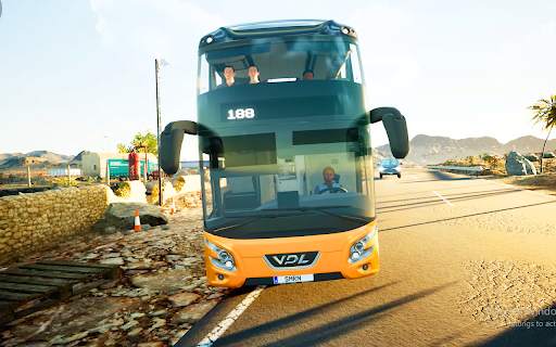 US Smart Coach Bus 3D: Free Driving Bus Games screenshot 1