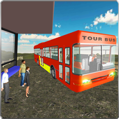 Tourist Bus Offroad Driving 3D icon