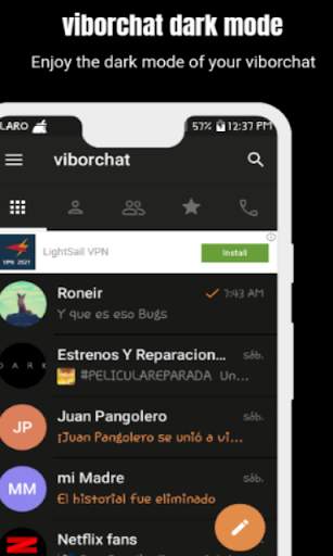 viborchat Messenger screenshot 5