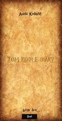 Tom Riddle Diary screenshot 3