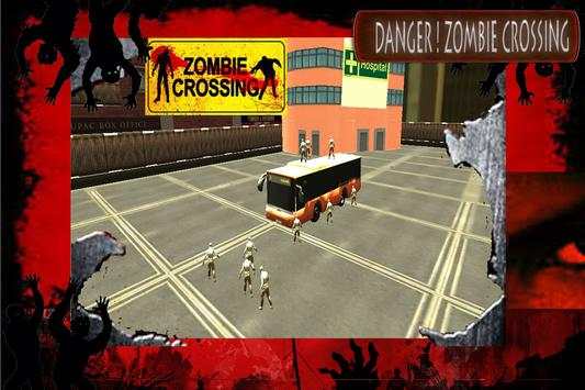 Road Bus Zombie Samsh 3D screenshot 3