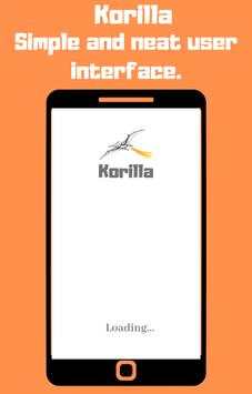 Korilla Browser - Fast and Easy Browser screenshot 1