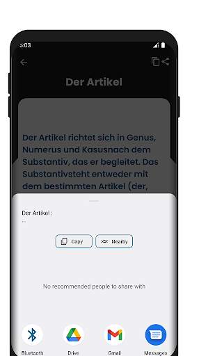 Deutsche Grammatik screenshot 4