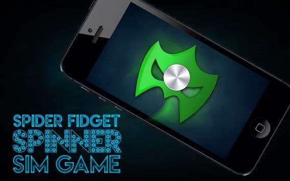 Spider Fidget Spinner Sim Game screenshot 2