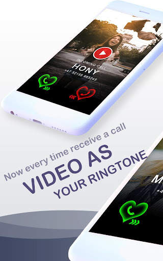 Incoming Call Screen with Video Ringtone screenshot 1