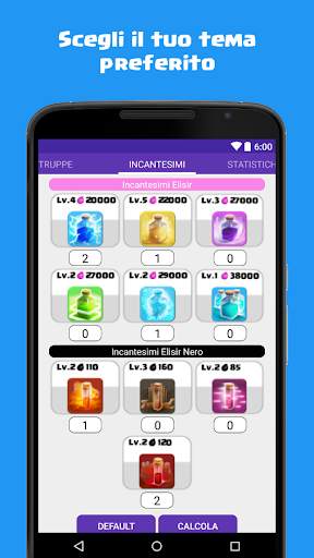 Calculator for Clash of Clans screenshot 6