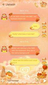 FREE-GO SMS THANKSGIVING THEME screenshot 3