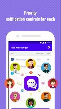 Mini Messenger स्क्रीनशॉट 2