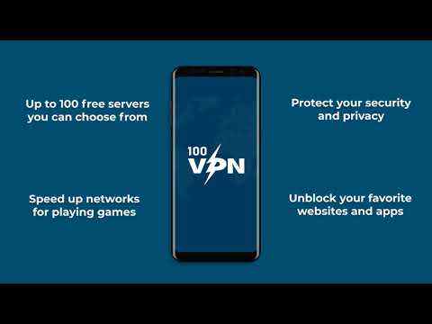 100VPN - Free VPN, Fast & Secure for Android 2020 screenshot 1