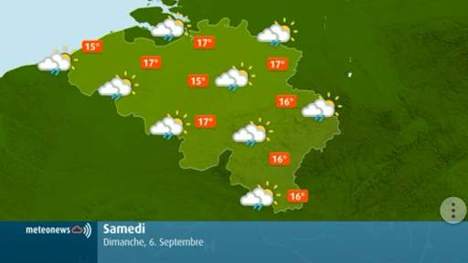 Weather for Belgium   World screenshot 5