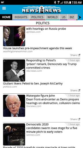 News and News screenshot 2