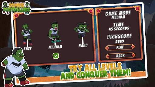 Zombie Footballers - Zombie Shooting Game screenshot 1