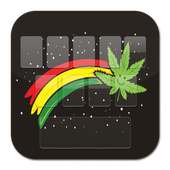 GO Keyboard Reggae Weed Theme icon