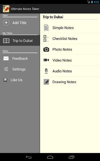 Ultimate Notes Taker скриншот 4