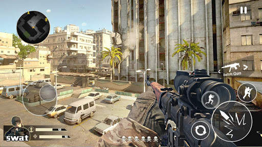 Sniper Traffic Hunter - Shoot War screenshot 2