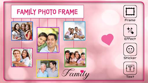 Family photo frames screenshot 1