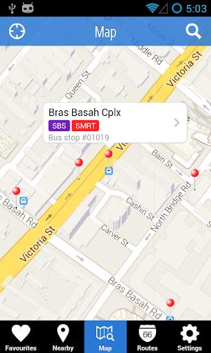 bus@sg for Android screenshot 3