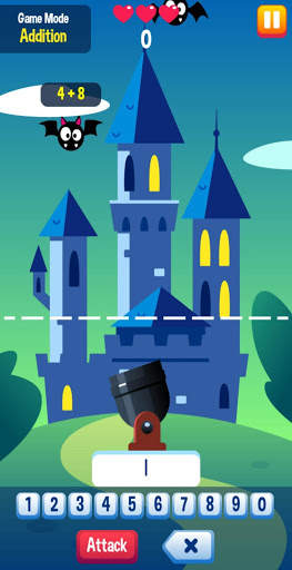 Math vs Bat Game Maths Learning Game screenshot 4