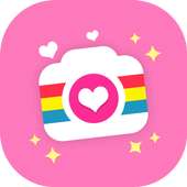 Beauty selfie plus, Candy Sweet Cam, candycam logo