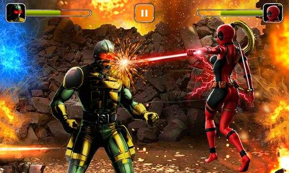 Superheroes Fighting - Grand Dead Fighting Pool screenshot 2