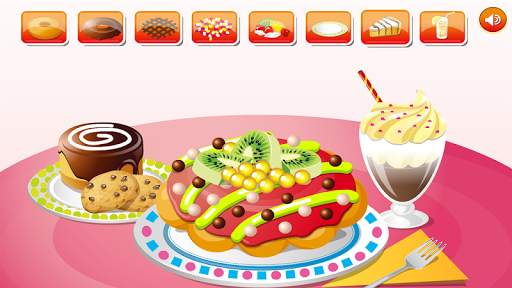 games girls decorating cake screenshot 7