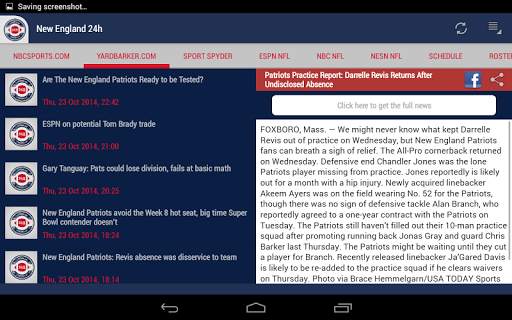 New England Football 24h screenshot 6