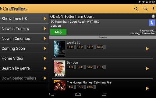 CineTrailer Cinema & Showtimes 12 تصوير الشاشة