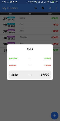 My E-Wallet screenshot 3