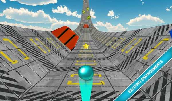 Vortex permainan Rolly Sky Bola screenshot 3