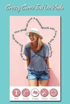 Creazy Text Curve : Circular Text on Photo screenshot 3