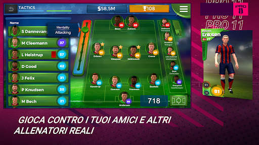 Pro 11 - Football Manager Game screenshot 3