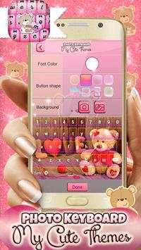 Photo Keyboard-My Cute Themes screenshot 1