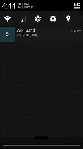 WiFi Band screenshot 2