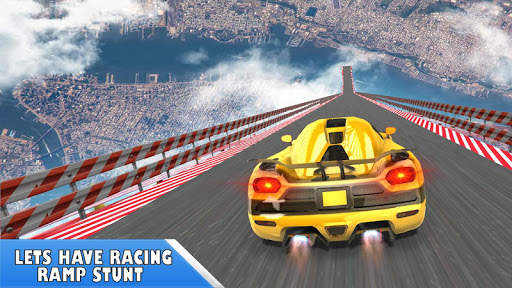 Mega Ramp Car Stunt Driving Game स्क्रीनशॉट 1