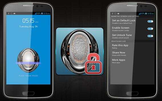Biometric Screen Lock (Prank) screenshot 2