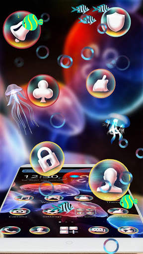 aquatic Jelly Fish Theme screenshot 3