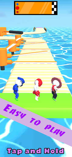 Death Running; Funny 3D Water Race screenshot 1