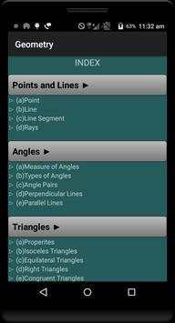 Geometry Formulas (Free) screenshot 1