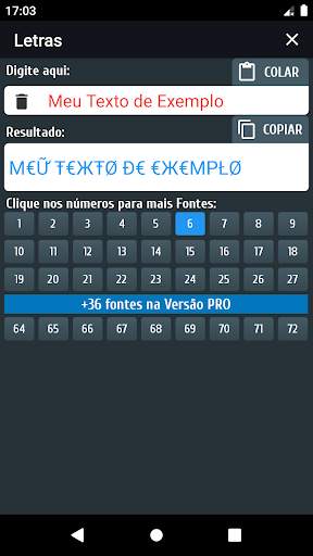 Letras diferentes, símbolos, emojis, decorações screenshot 4