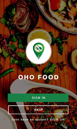 OHO Food Delivery screenshot 1